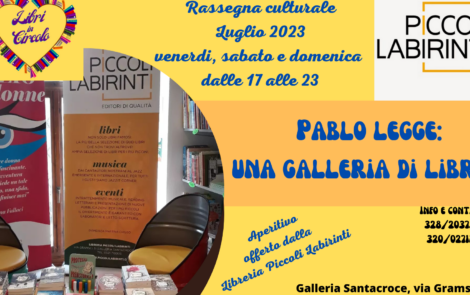 Rassegna culturale: “Pablo legge: una galleria di libri”